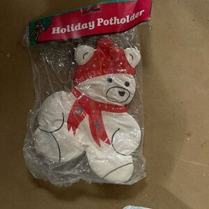 Vintage Christmas Potholder